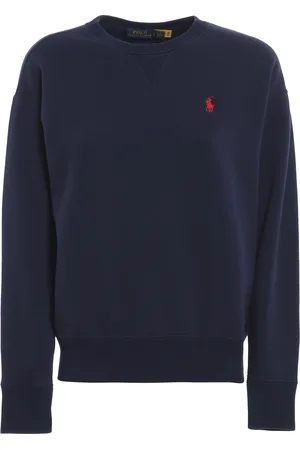 Ralph Lauren Felpa con logo ricamato