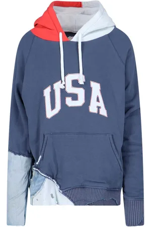 GREG LAUREN Felpa cappuccio