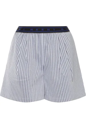 Marni Short in cotone e bianco