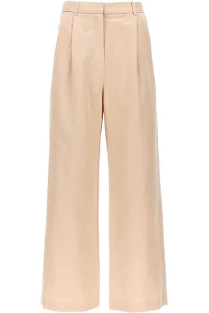 Loulou Studio Pantaloni Idai Pieghe Cerniera
