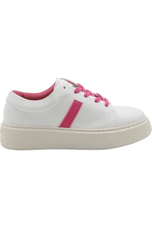 Ganni Scneaker basse rosa shocking