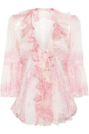 Serafini Camicia con stampa grafica