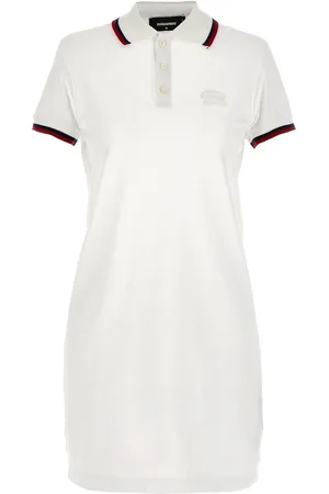 Dsquared2 Abito polo con maxi cut-out