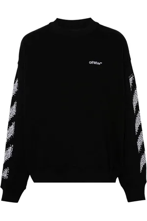 OFF-WHITE Felpa Pixel Diag