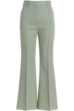 Lanvin Pantaloni sartoriali svasati in lana