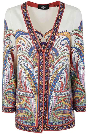 Etro Giacca in twill di seta