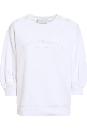 Serafini Felpa in cotone con logo