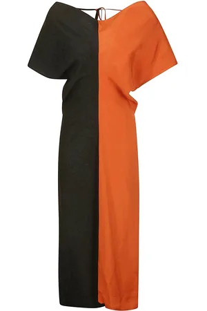 Colville Abito con collo drappeggiato