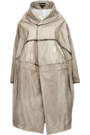 Comme des Garçons Trench dalla trama oversize