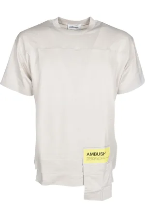AMBUSH T-shirt colo logo a contrasto