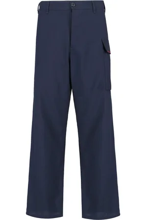 Marni Pantaloni Cargo In Lana Vergine