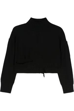 Maison Margiela Maglione in misto lana con cut-out
