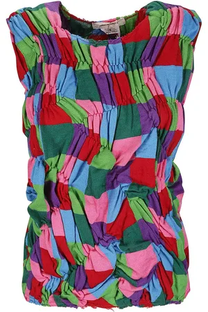 Comme des Garçons Top misto arricciato