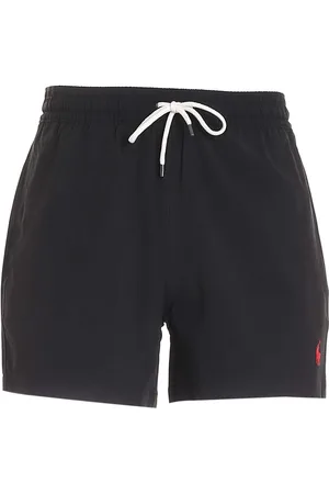 Ralph Lauren Boxer mare neri con logo ricamato