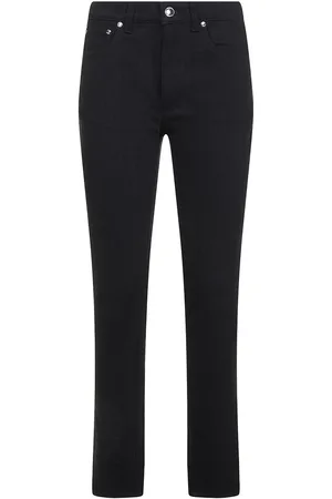 Burberry Jeans con logo ricamato