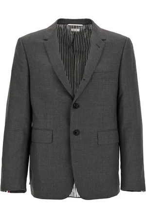 Thom Browne Blazer classico da cappotto sportivo