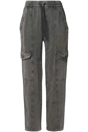 Isabel Marant Pantaloni Peorana in cotone grigio