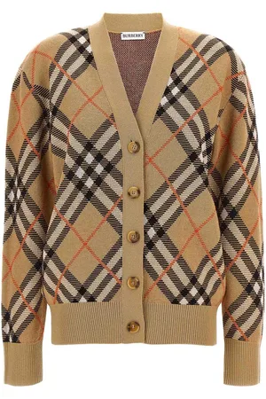 Burberry Cardigan a quadri