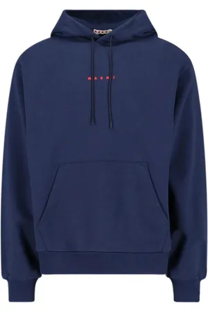 Marni Felpa Cappuccio Logo