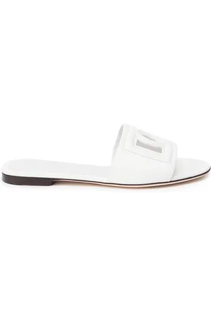 Dolce & Gabbana Sandali con logo goffrato