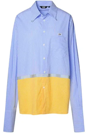 GCDS Camicia in misto cotone multicolor