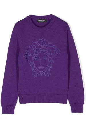 VERSACE Maglione per in lana vergine