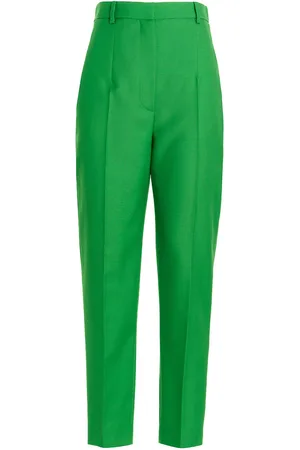 Alexander McQueen Pantaloni a gamba dritta