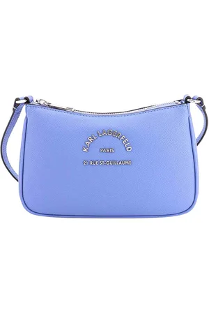 Karl Lagerfeld Borsa a tracolla in pelle con logo