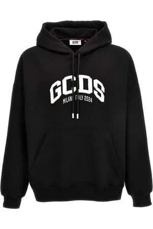 GCDS Felpa con cappuccio ricamato con logo
