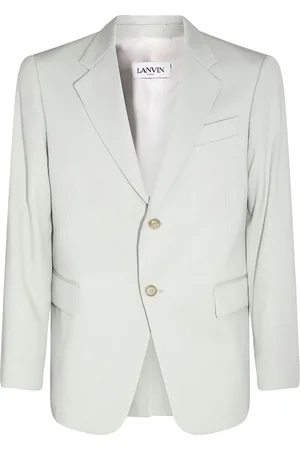 Lanvin Blazer in lana vergine salvia