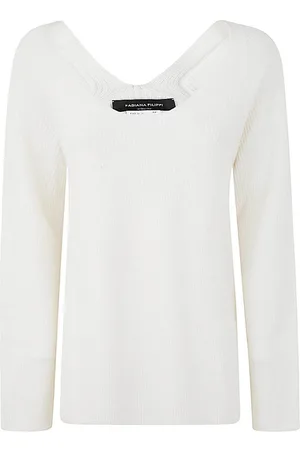 Fabiana Filippi Maglia con scollo a V
