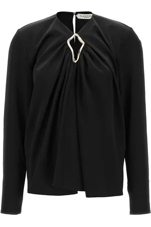 Lanvin Blusa con dettagli metallici
