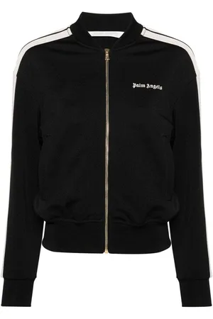Palm Angels Bomber con logo ricamato