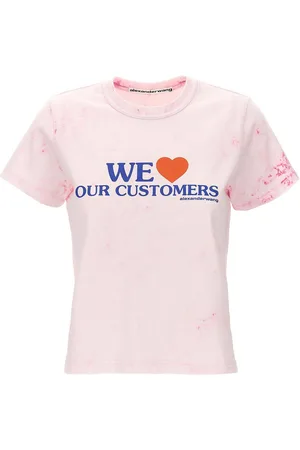 Alexander Wang T-shirt Amiamo i nostri clienti