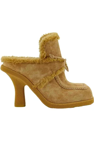 Burberry Sabot in camoscio