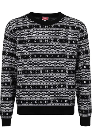 Kenzo Pull con logo jacquard
