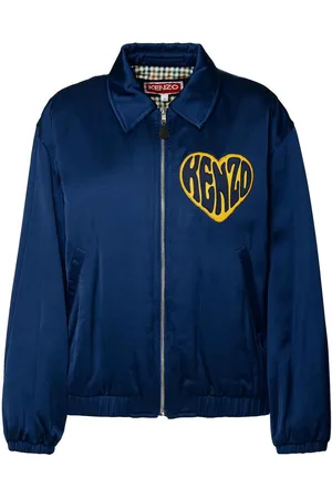 Kenzo Giacca in viscosa blu