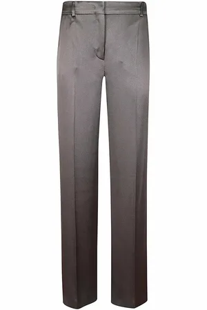 Alberta Ferretti Pantalone in raso