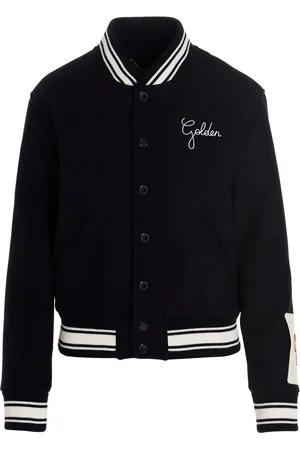 Golden Goose Bomber con logo