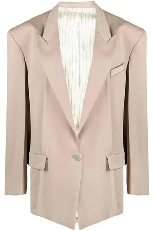 The Attico Modello blazer oversize con revers a lancia