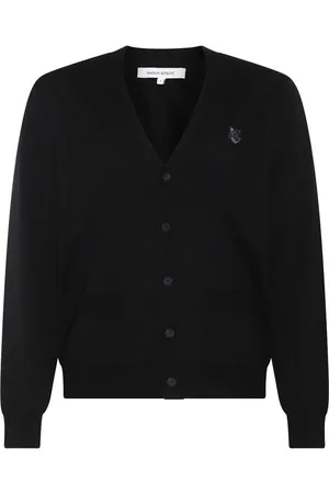 Maison Kitsuné Maglieria in lana nera