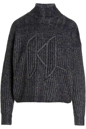 Karl Lagerfeld Maglione a collo alto KL monogram