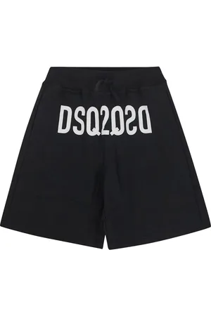 Dsquared2 Pantaloncini neri della tuta kids