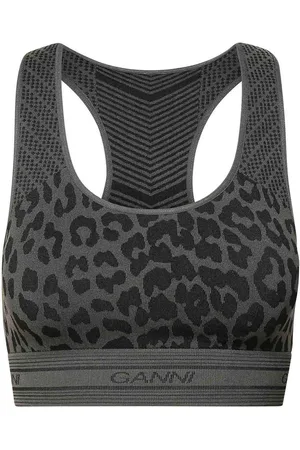 Ganni Top in misto nylon riciclato