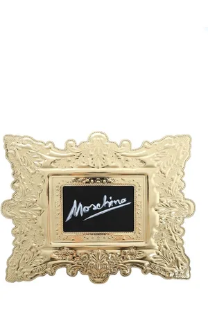 Moschino Pochette Cornice dorata