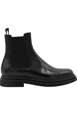 Dolce & Gabbana Stivali in pelle nera