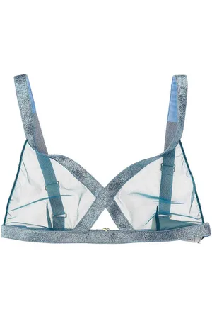 Tom Ford Top in tulle sabbiato cangiante