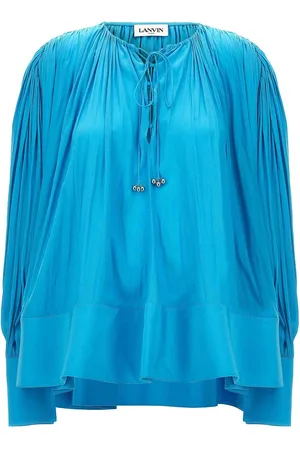 Lanvin Ampia camicetta con scollo a V e coulisse
