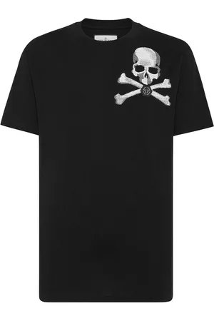 Philipp Plein T-shirt girocollo `skull & bones`