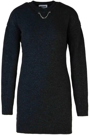 Moschino Vestito in misto lana scuro